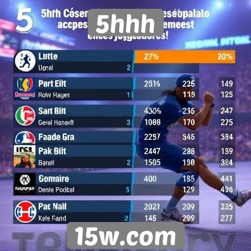 Desempenho de jogos populares no site 5hhh