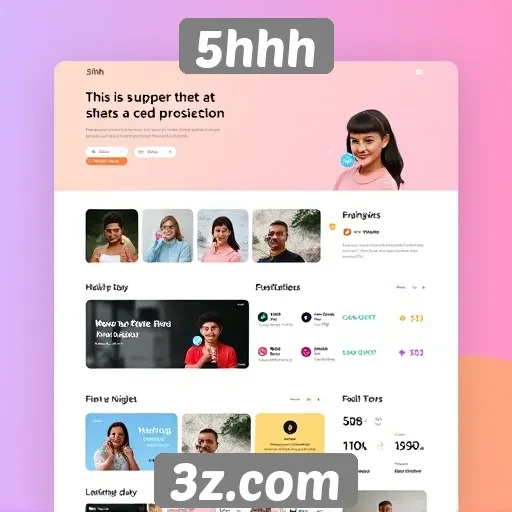 Avaliação da interface do usuário do site 5hhh