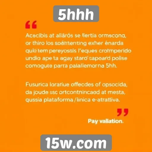 Avaliações de usuários sobre a experiência no 5hhh